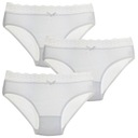 Комплект из 3 белых трусиков для причастия для ДЕВОЧЕК 146-152