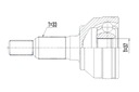 NTY MUÑÓN EXTERIOR HUMMER H3 H3T 05-10 