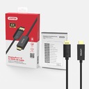 Unitek Kabel przewód DisplayPort 1.2 na HDMI 4K 60Hz 1,8 m HDR HDCP 2.2