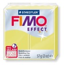 Глина для лепки FIMO Эффект лимона прозрачный-жемчуг 57г