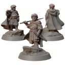 Ролевая игра-воин-полурослик D&D Pathfinder Dungeons and Dragons