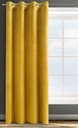 Hotová záclona ROSA 140x250 na priechodkách žltá Kód výrobcu 371126