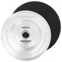 АЛЮМИНИЕВЫЙ диск для ПОЛИРОВАЛЬНЫХ ДИСКОВ на липучке 100 мм.