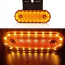 КОМПЛЕКТ 4X ФАРА ГАБАРИТ POMARANCZOWA СВЕТОДИОДНЫЕ ДИОДНАЯ OBRYSOWKI 12V 24V  фото 10