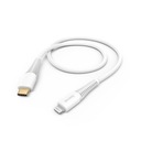 ЗАРЯДНЫЙ КАБЕЛЬ HAMA Type-C — APPLE LIGHTNING MFI 1,5M БЕЛЫЙ