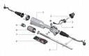 STEERING RACK MITSUBISHI COLT VI 2004 - 2012 