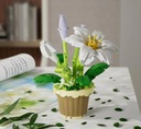 Építőkockák Creator Virágcsokor Ajándék szett DIY 260 db-os Márka M-import