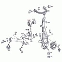 MANCHON AVEC TYU AVANT SUSPENSIONS 1663300243 1663300143 DROITE VERS TRphoto 9