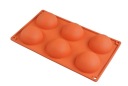 Силиконовая форма БОЛЬШИЕ полусферы, круглые шары для десертов