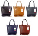 Semišový vak Talianska koža Shopper Bag Camel Pohlavie Výrobok pre ženy