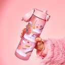 Бутылка для воды Pink Unicorn Unicorn Rainbow Horse Horse для девочек ION8 0,5 л