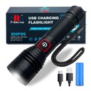 СВЕТОДИОДНЫЙ ФОНАРИК МОЩНАЯ АККУМУЛЯТОРНАЯ ЛАМПА XHP99 БАТАРЕЯ ПОИСК USB