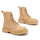 СВЕТЛО-КОРИЧНЕВЫЕ МАТОВЫЕ ЖЕНСКИЕ БОТИНКИ KUCILLO 40