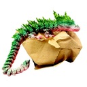 Хрустальный дракон - Шарнирная игрушка TikTok Krystal Action Figure Game