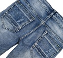 F26 Удобные джинсовые шорты Эластичные шорты-бермуды - 134/140
