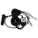КАБЕЛЬ ОПТОВОЛОКНО EL WIRE LED (СВІТЛОДІОД) RGB OTOCZONY ПУЛЬТ 6M  (17876583219) фото min 9