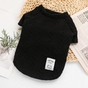 Ubranko dla psa kota tkane na zimę sweter sweterek dla małego psa czarny S Kod producenta Sweterek czarny S