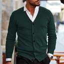 Pánsky sveter jeseň zima vintage sveter do V Pohlavie Výrobok pre mužov