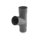 Тройник БРИЗА 63/63 (67,5 градуса) - ГРАФИТ