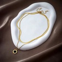 Женское золотое колье Celebrity Boho Позолоченное, 18-каратная хирургическая сталь 316L