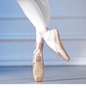 Pointe Shoes Baletné topánky Baletky Pointy r Dominujúca farba ružová