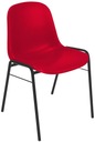 BETA-BL КРАСНЫЙ ПЛАСТИКОВЫЙ СТУЛ ДЛЯ ЗАЛА ОЖИДАНИЯ