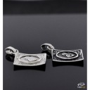 СЕРЕБРЯНАЯ МЕДАЛЬ С ЧЕНСТОХОВСКОЙ БОГОМАТЕРЬЮ PR 925