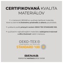 Benab Zero 1+1 Matrac 80 x 200 cm Materiál poťahu polyester