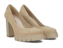 Женская кожаная обувь на высоком каблуке FILIPPO 609 Замшевые туфли без шнуровки 40
