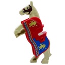 LEGO Horse of the Lion Crest with Armor Rug Одеяло 10305 Новая яркая лошадь Lion Crest