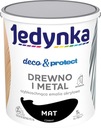JEDYNKA DECO&PROTECT АКРИЛОВАЯ ЭМАЛЬ МАТОВАЯ 5Л