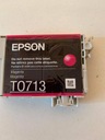 EPSON CARTRIDGE INK T0713 ПУРПУРНЫЙ ОРИГИНАЛ ПУСТОЙ