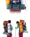 Naturehike plecak profesjonalny NH70B070-B 70L Szerokość (dłuższy bok) 33 cm