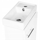 Kúpeľňová skrinka s umývadlom 50x70 cm závesná biela praktická moderná Značka Deftrans