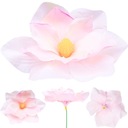 SZTUCZNY KWIAT MAGNOLIA WYROBOWA DO KOMPOZYCJI FLORYSTYCZNYCH 1SZT RÓŻOWA