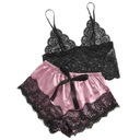 АТЛАСНЫЙ КОМПЛЕКТ, КРУЖЕВНЫЕ НОЧНЫЕ ШОРТЫ