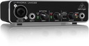 USB-ИНТЕРФЕЙС BEHRINGER UMC 22 С ПРЕДУСИЛИТЕЛЕМ MIDAS