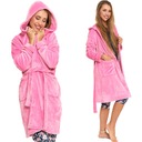 Халат Moraj Thick Fluffy and Soft женский махровый 6500-002 Розовый L
