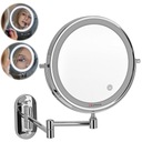 Kúpeľňové zrkadlo Humanas HS-BM01 s LED podsvietením strieborné Typ zrkadla nakláňanie