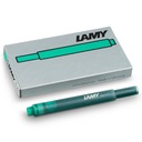 Zelené atramentové kazety Lamy T10, 5 kusov