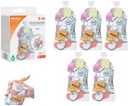 AKUKU SACHETS, МНОГОРАЗОВЫЕ ТРУБКИ ДЛЯ ЕДЫ, 5 шт.