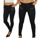 КЛАССИЧЕСКИЕ ЖЕНСКИЕ ЛЕГИНГИ ПОД БРЮКИ - 3 МОЛНИИ