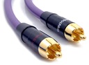 MELODIKA MD2R70 PURPLE RAIN ПАРА АУДИОКАБЕЛЕЙ RCA - RCA CINCH OFC 7м