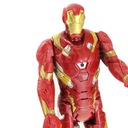 IRON MAN AVENGERS DUŻA FIGURKA RUCHOMA CAŁA SERIA LED 30CM Materiał plastik