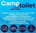 SASZETKI DO TOALETY WC TURYSTYCZNEJ CAMPING COMO AQUA KEM CAMPTOILET 15 PIEZAS 