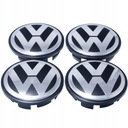 4X VW TAPACUBOS DISCOS 65MM KAPSEL VOLKSWAGEN 4 PIEZAS 