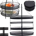 СУШИЛКА ДЛЯ ГРИБОВ ПОДВЕСНАЯ СУШИЛКА ДЛЯ ТРАВ, ОВОЩЕЙ, РАСТЕНИЙ, 4 ПОЛКИ, СЕТКА