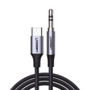Кабель Ugreen AUX с мини-разъемом 3,5 мм — USB Type C