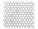 MOZAIKA MINI HEXAGON CARRARA MAT CALACATA MRAMOR