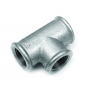 Тройник Трояк, оцинкованный. 1 дюйм Ду25